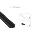 PROFIL TYP TEKKNI ZESTAW SELDE CZARNY KLOSZ MLECZNY 2,02m wp