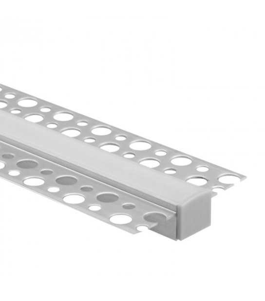 PROFIL TYP GK PODTYNKOWY ANODOWANY Z KLOSZEM MROŻONYM 2MB