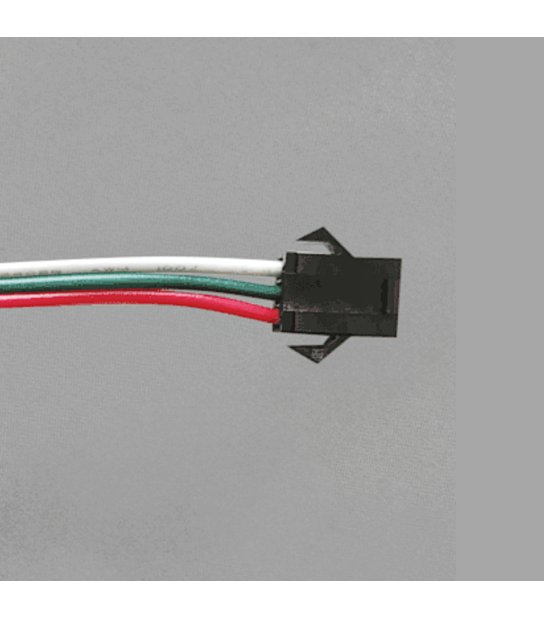 ZŁĄCZKA LED MONO CCT COB DIGITAL wtyk JST 3PIN jednostronna 