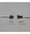 ZŁĄCZKA LED MONO CCT COB DIGITAL gniazdo JST 3PIN jednostron
