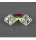 ZŁĄCZKA LED MONO CCT COB DIGITAL 10mm dwustronna kątowa ''L'