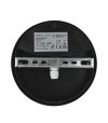 PLAFON 15W 4000K OKRĄGŁY CZARNY 1350 LM