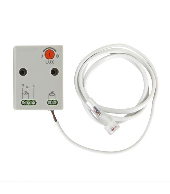 CZUJNIK ZMIERZCHU Z SONDĄ 3500W 2-100lux IP65