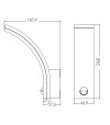 LAMPA LED FALCO 12/15/20W BIAŁA PIR NW 