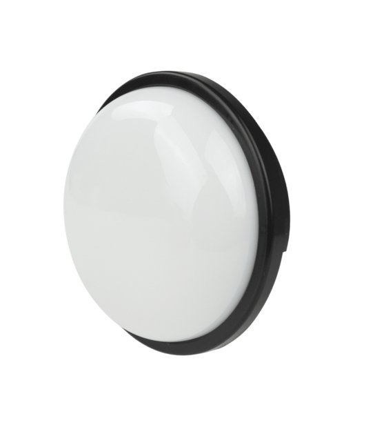 PLAFON 15W 4000K OKRĄGŁY CZARNY 1350 LM