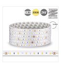 TAŚMA ROL.60LED 24V/DC 2835 IP67 3000K 6W/mb CRI90+/20MB 