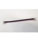 ZŁĄCZKA DO LED TAŚMA COB RGBW 12mm KABEL DWUSTRONNA