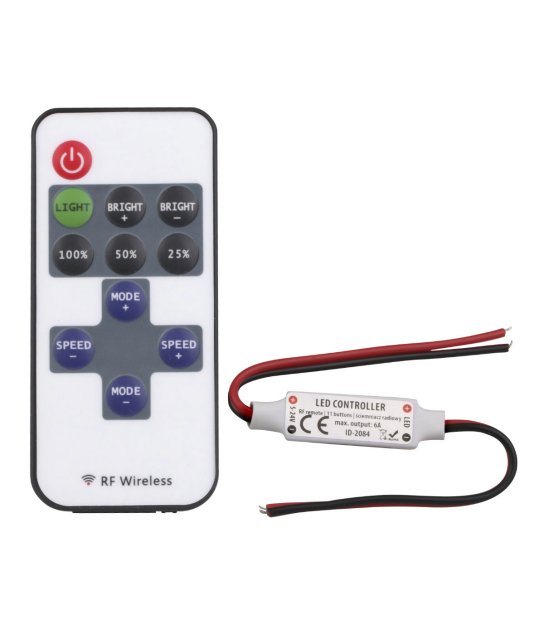 ŚCIEMNIACZ LED RADIOWY 12V 72W wl-2084