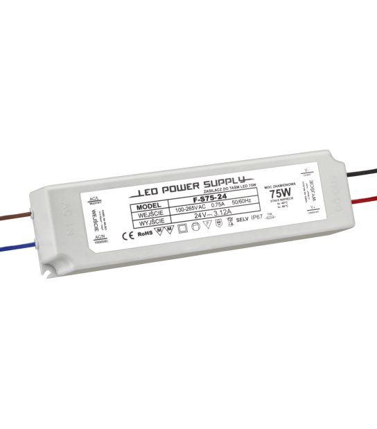 KOMPONENT ZASIL 75W 24V/DC IP67 F-S75-24 BRILLO