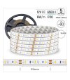 TAŚMA 60LED 12V/DC 2835 /5mb/ 6500K 6W/mb IP67 CRI90+ 